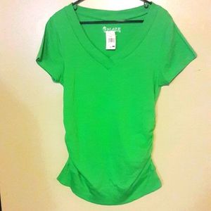 Green shirt